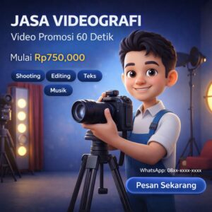 Jasa Videografi – Video Promosi 60 Detik (Bogor) | Squeezenick