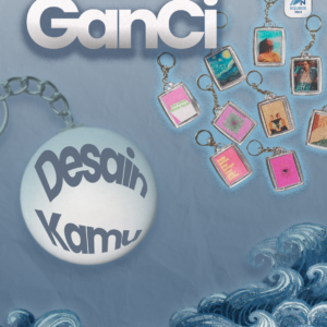 Gantungan Kunci Custom Premium – Tambah Nama/Logo/Desain